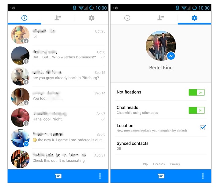 how to download old version of facebook messenger for android phone