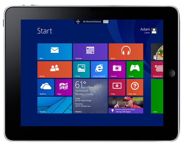 Remote Desktop na tablety