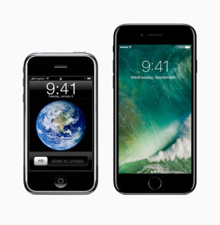 iPhone 2G iPhone 7