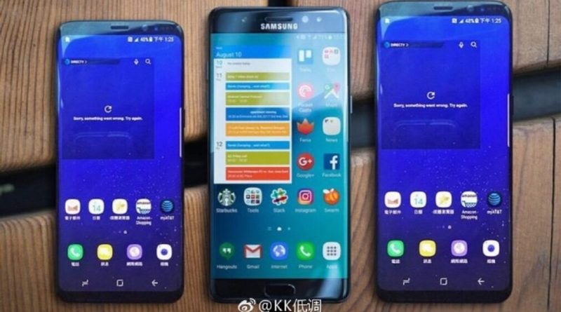 Samsung Galaxy S8 Plus Galaxy S8 Galaxy Note 7