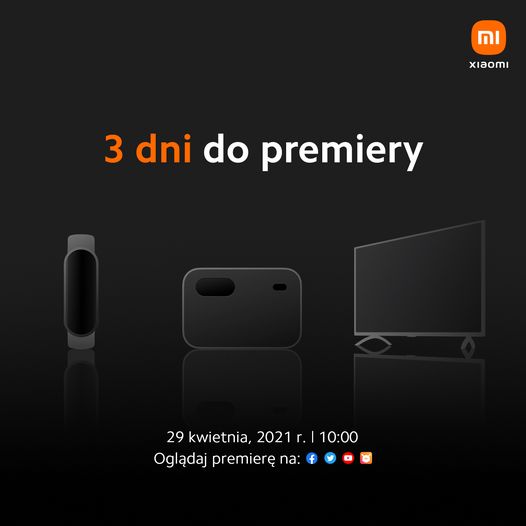 kiedy Xiaomi polska Mi Band 6 cena nowy telewizor projektor