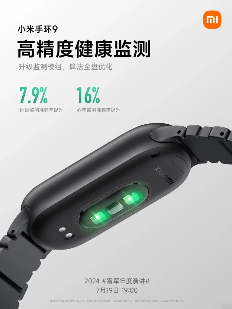 opaska Xiaomi Smart Band 9 cena specyfikacja funkcje design