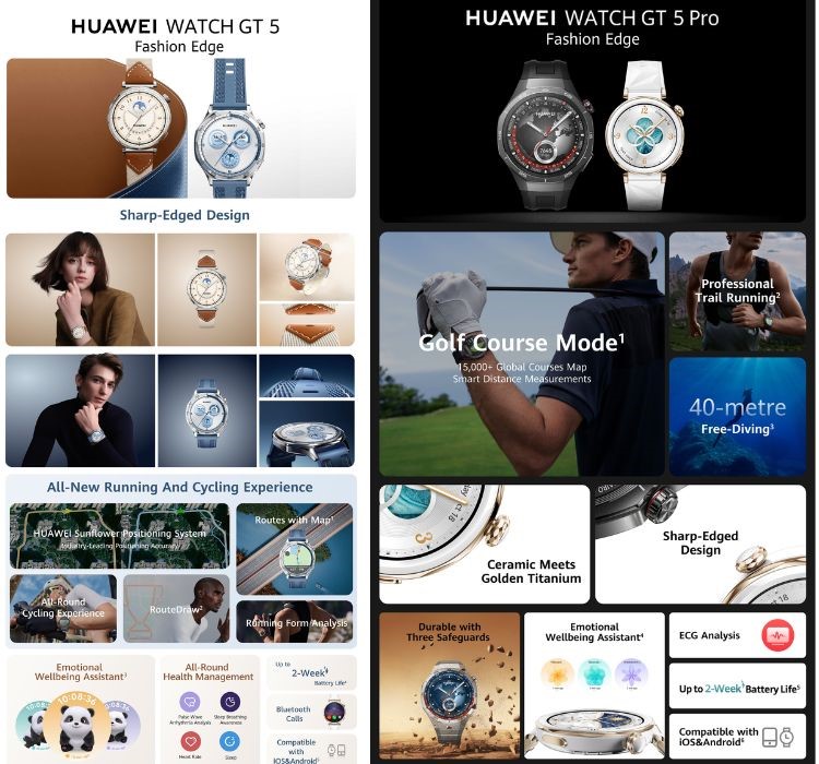 smartwatch Huawei Watch GT 5 Pro cena specyfikacja