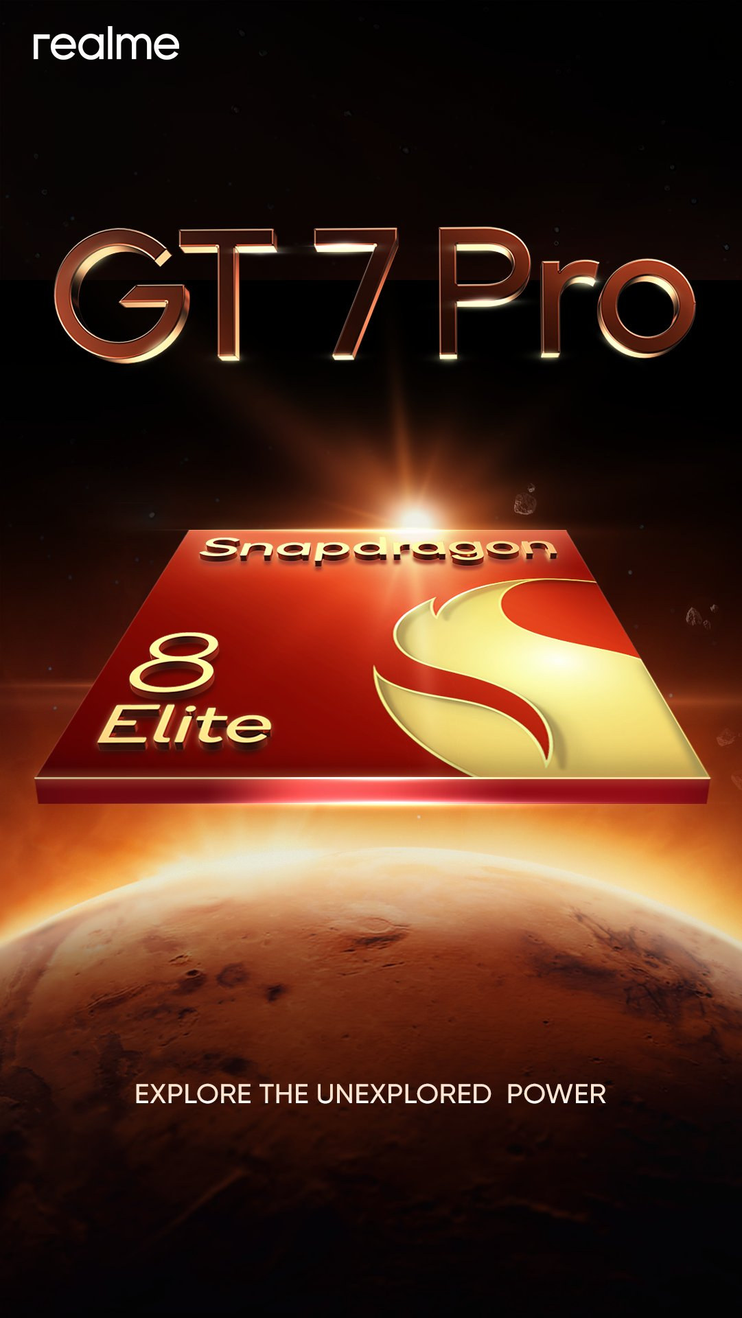 Realme GT7 Pro Snapdragon 8 Elite data premiery