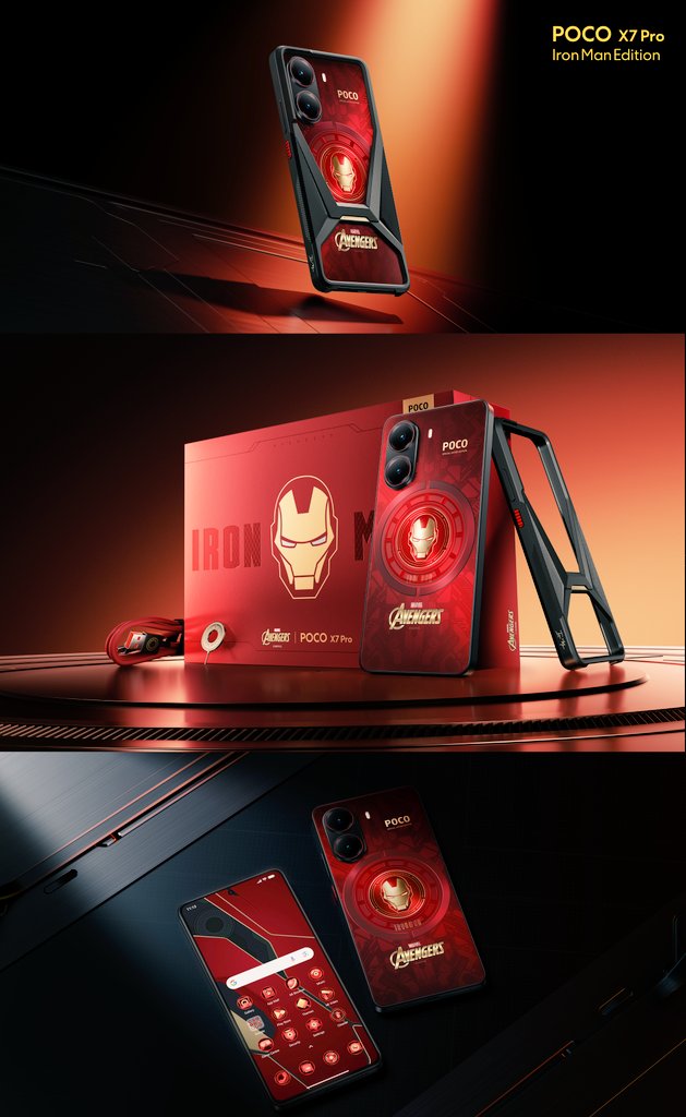 POCO X7 Pro Iron Man Edition cena specyfikacja