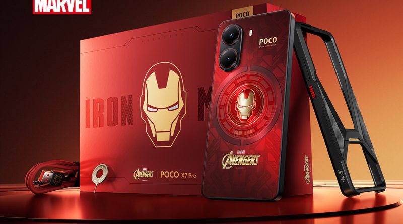 POCO X7 Pro Iron Man Edition cena specyfikacja