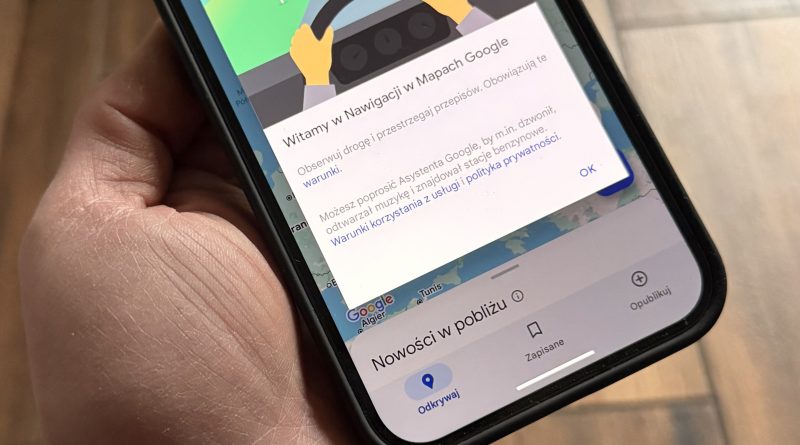 Google Maps na Androida z fajną zmianą. Nawigacja będzie przyjemniejsza